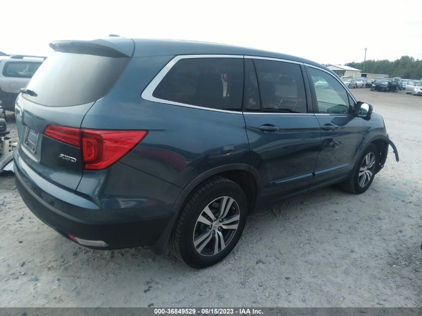 2018 HONDA PILOT EX-L - 5FNYF6H53JB045862