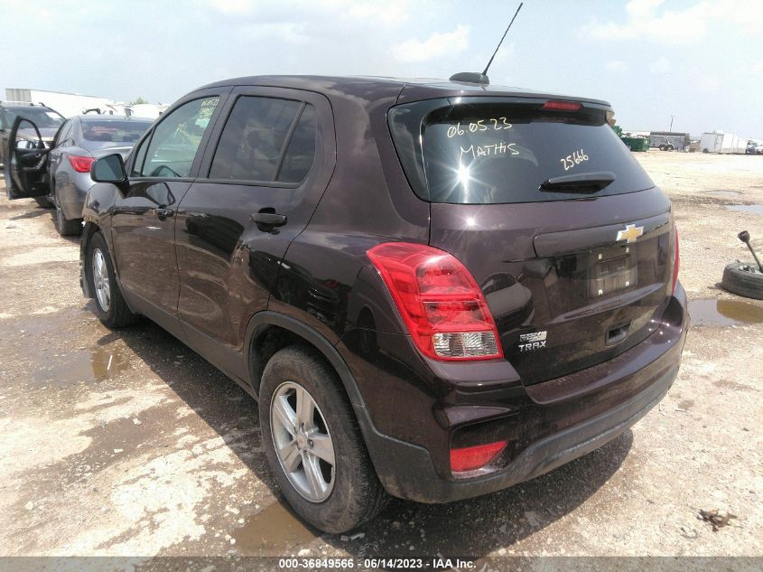 2020 CHEVROLET TRAX LS - KL7CJKSB0LB350531