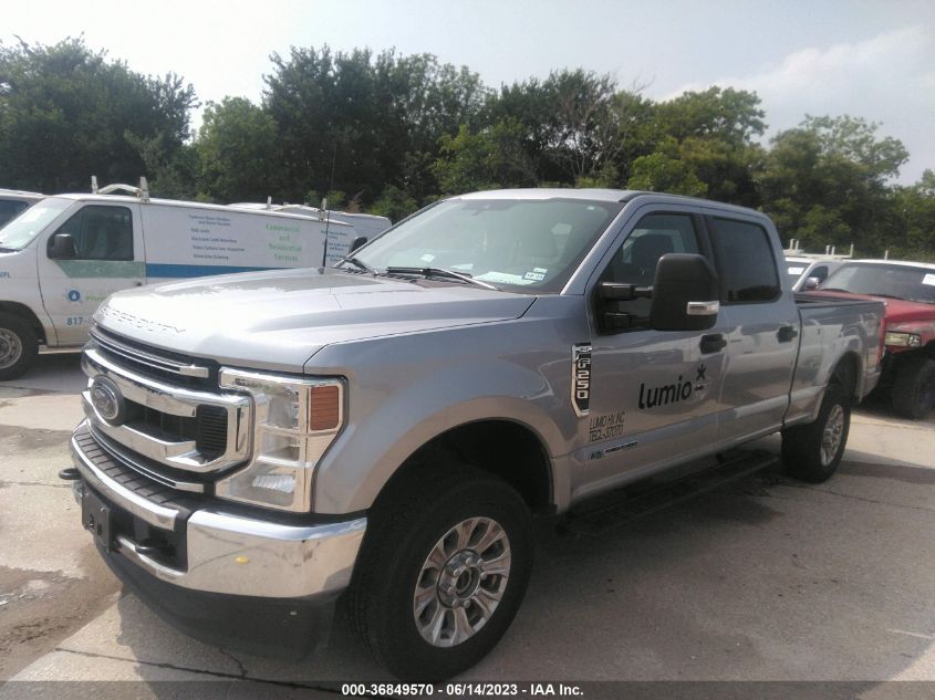 2022 FORD SUPER DUTY F-250 SRW XL/XLT/LARIAT - 1FT7W2BT2NEF60211
