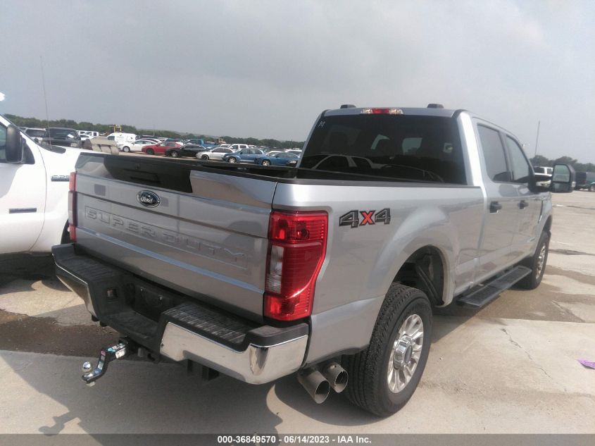 2022 FORD SUPER DUTY F-250 SRW XL/XLT/LARIAT - 1FT7W2BT2NEF60211