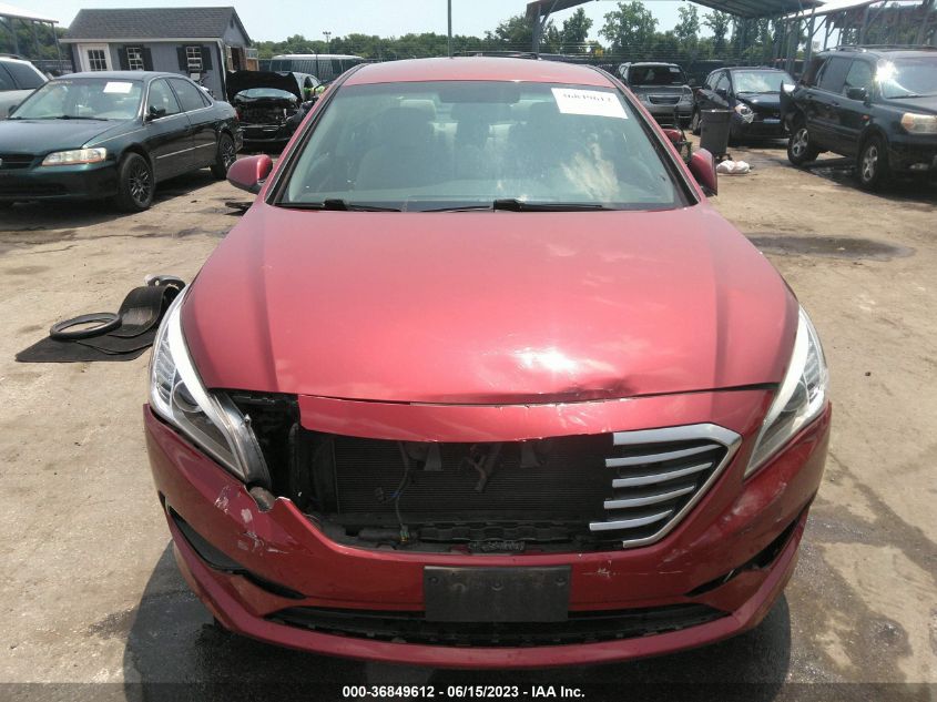 2016 HYUNDAI SONATA 2.4L SE - 5NPE24AF9GH347527