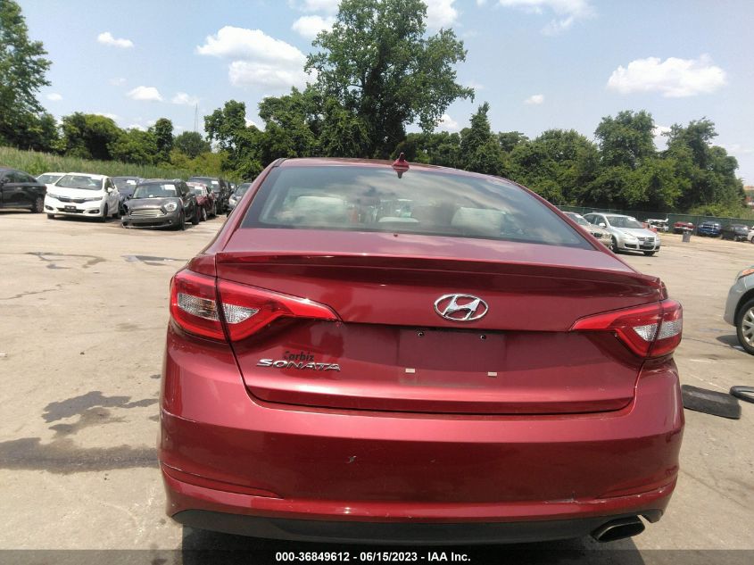 2016 HYUNDAI SONATA 2.4L SE - 5NPE24AF9GH347527