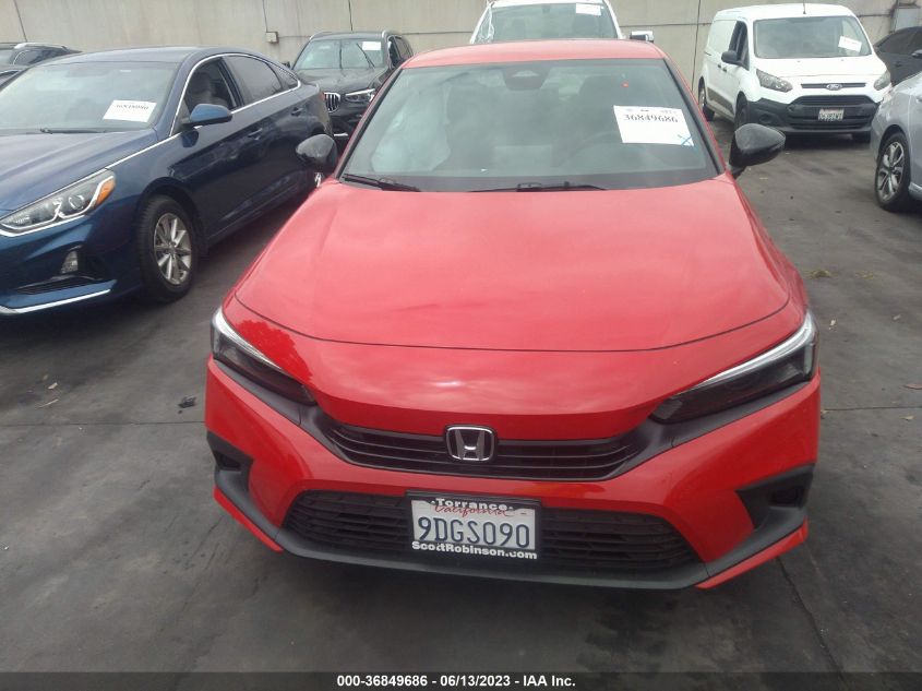 2022 HONDA CIVIC SEDAN SPORT - 2HGFE2F59NH599057
