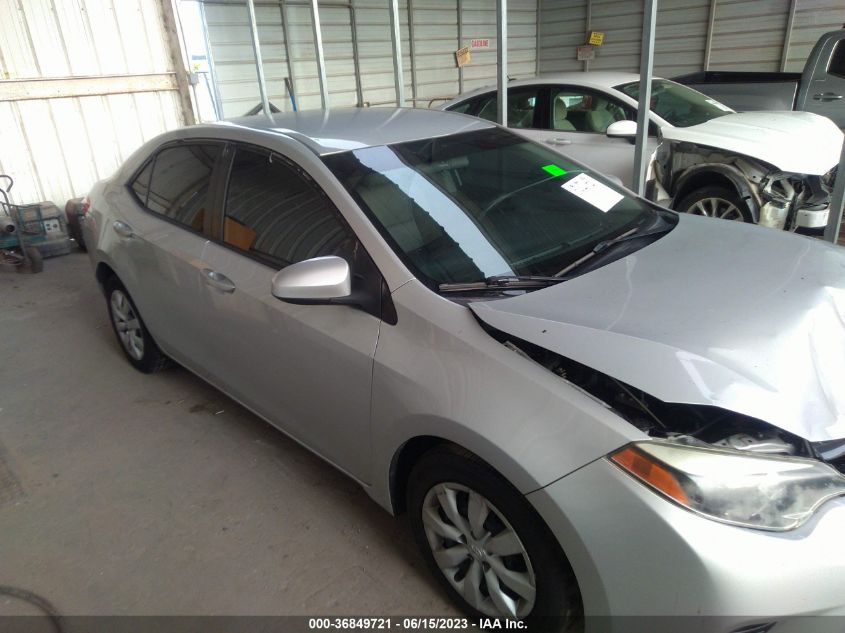 2015 TOYOTA COROLLA L/LE/LE PLS/PRM/S/S PLS - 2T1BURHEXFC290747