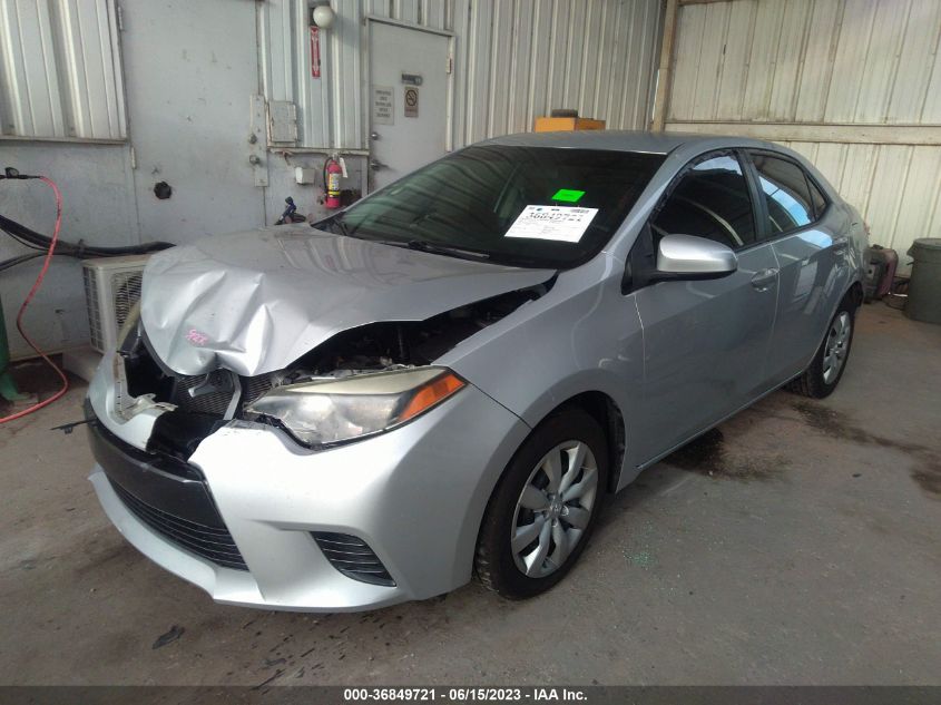 2015 TOYOTA COROLLA L/LE/LE PLS/PRM/S/S PLS - 2T1BURHEXFC290747