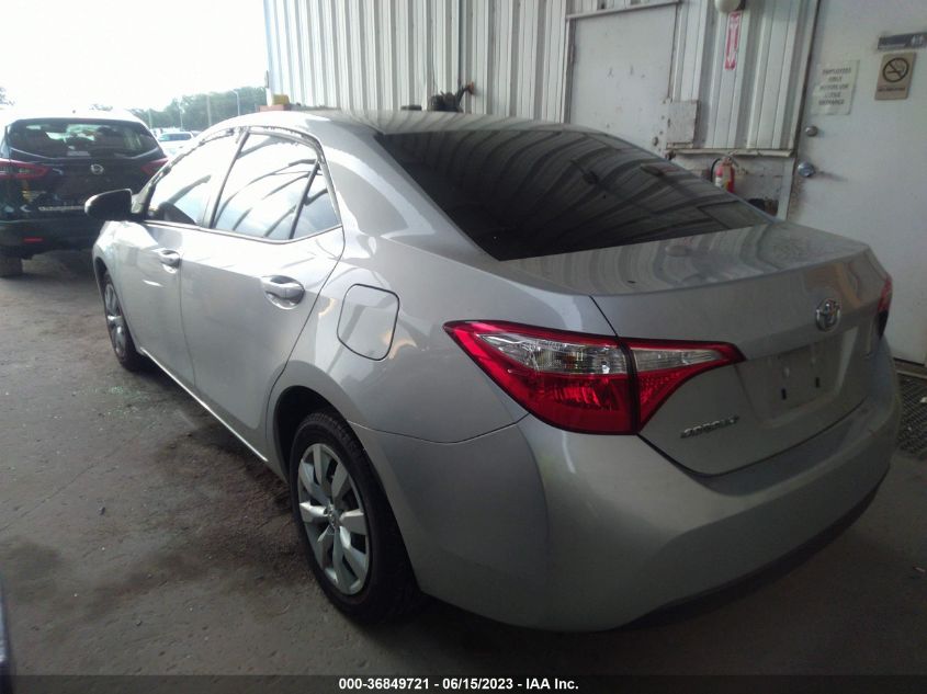 2015 TOYOTA COROLLA L/LE/LE PLS/PRM/S/S PLS - 2T1BURHEXFC290747