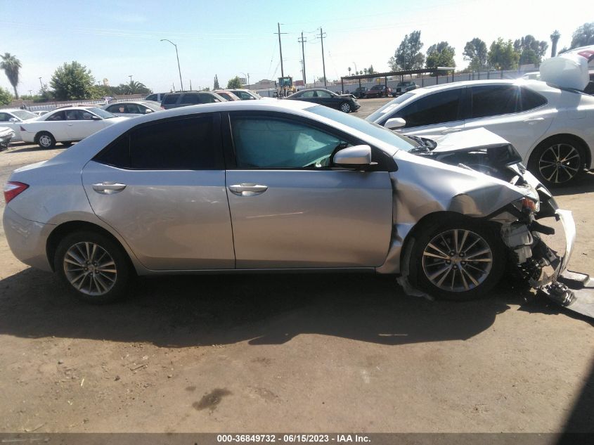 2015 TOYOTA COROLLA L/LE/LE PLS/PRM/S/S PLS - 5YFBURHE7FP186572