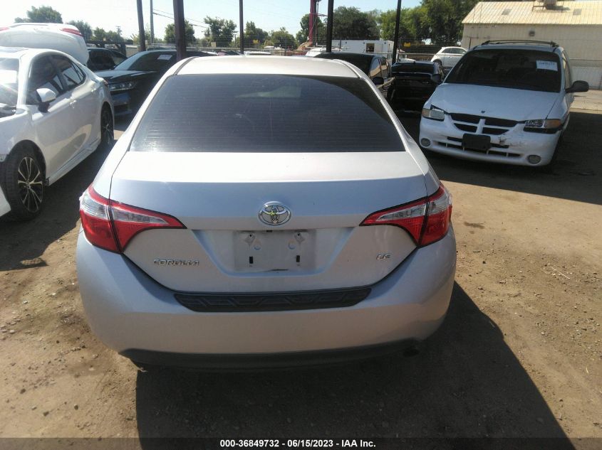 2015 TOYOTA COROLLA L/LE/LE PLS/PRM/S/S PLS - 5YFBURHE7FP186572