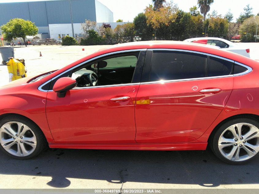 2016 CHEVROLET CRUZE PREMIER - 1G1BG5SM0G7314565