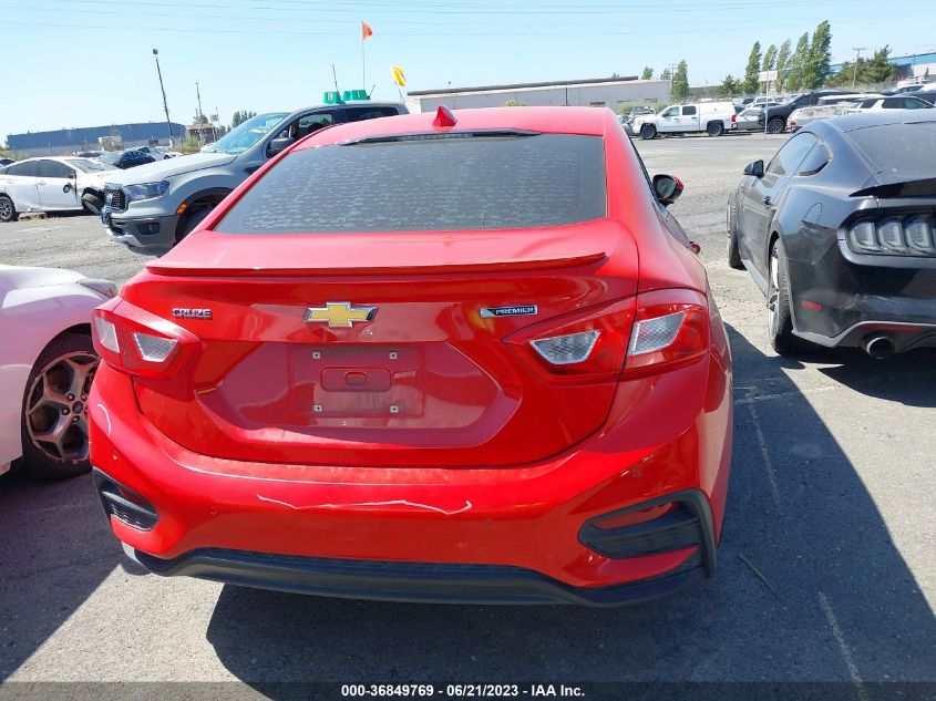 2016 CHEVROLET CRUZE PREMIER - 1G1BG5SM0G7314565