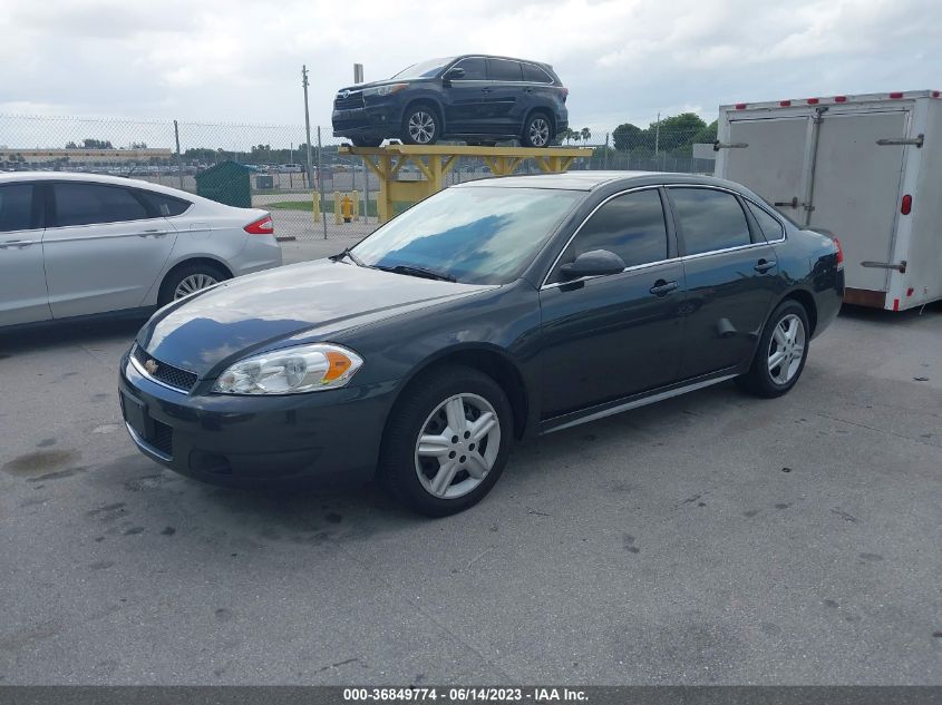 2015 CHEVROLET IMPALA LIMITED POLICE POLICE - 2G1WD5E31F1114044