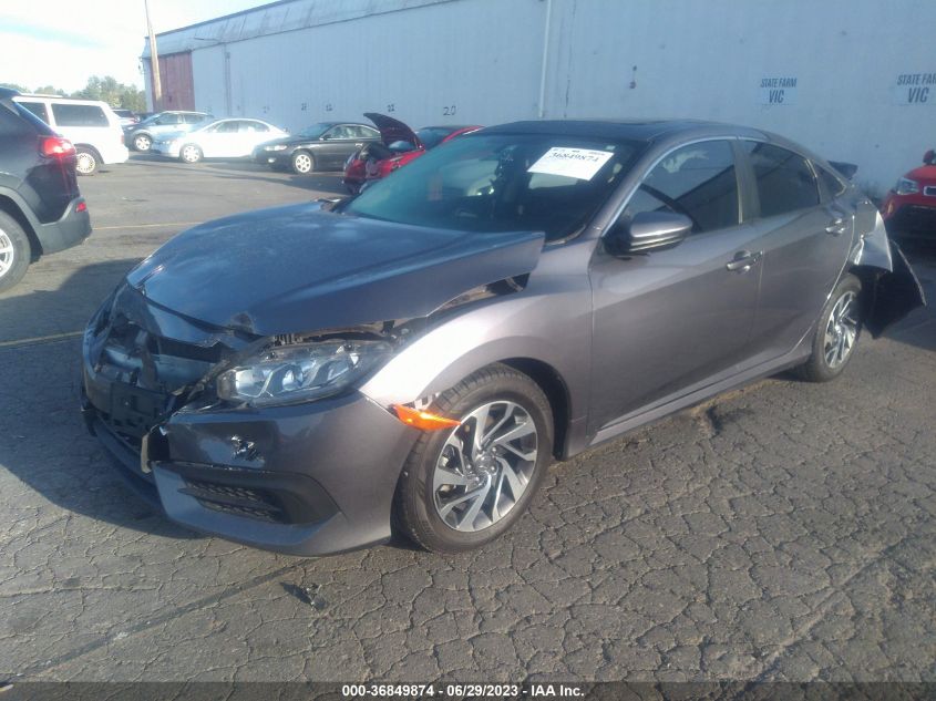 2018 HONDA CIVIC SEDAN EX - 2HGFC2F78JH551535