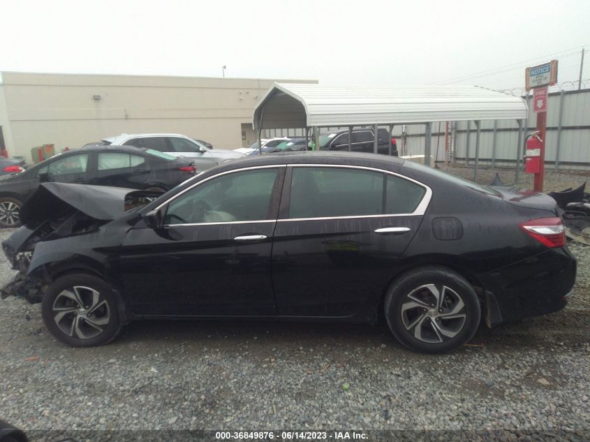 2017 HONDA ACCORD SEDAN LX - 1HGCR2F35HA057236