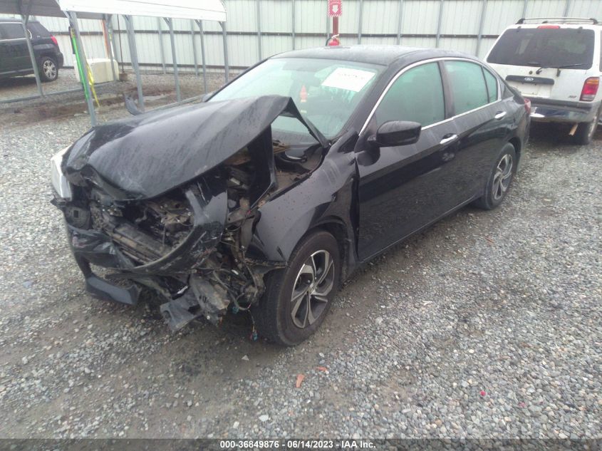2017 HONDA ACCORD SEDAN LX - 1HGCR2F35HA057236