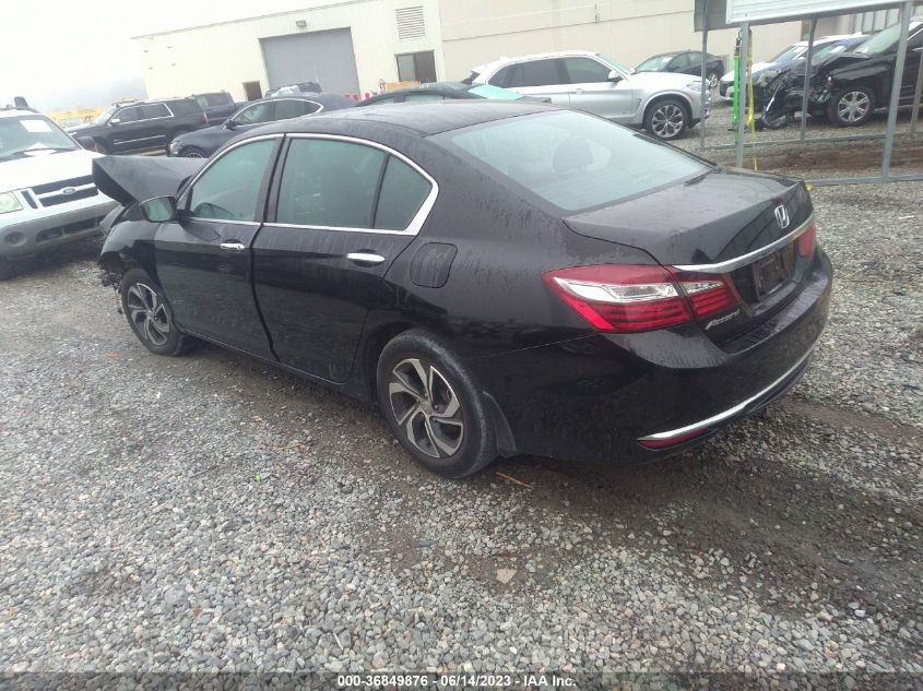 2017 HONDA ACCORD SEDAN LX - 1HGCR2F35HA057236
