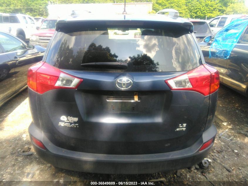 2013 TOYOTA RAV4 LE - JTMBFREV9D5004654