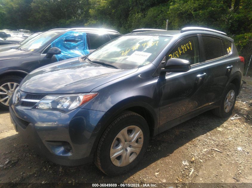 2013 TOYOTA RAV4 LE - JTMBFREV9D5004654