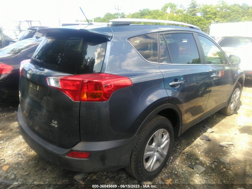 2013 TOYOTA RAV4 LE - JTMBFREV9D5004654