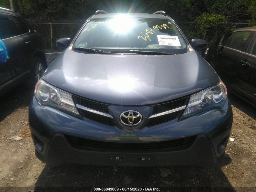 2013 TOYOTA RAV4 LE - JTMBFREV9D5004654