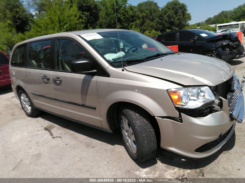 2015 DODGE GRAND CARAVAN AMERICAN VALUE PKG - 2C4RDGBG0FR682584