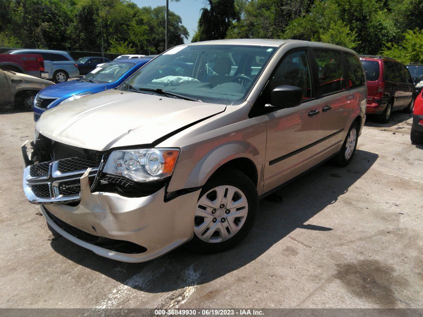 2015 DODGE GRAND CARAVAN AMERICAN VALUE PKG - 2C4RDGBG0FR682584