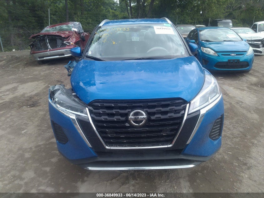 VIN 3N1CP5CV8ML542858 2021 NISSAN KICKS SV