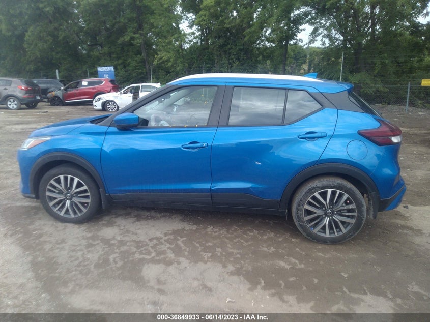 VIN 3N1CP5CV8ML542858 2021 NISSAN KICKS SV