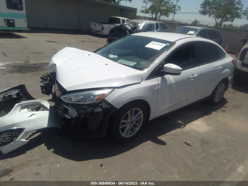 VIN 1FADP3F28JL295331 2018 FORD FOCUS SE