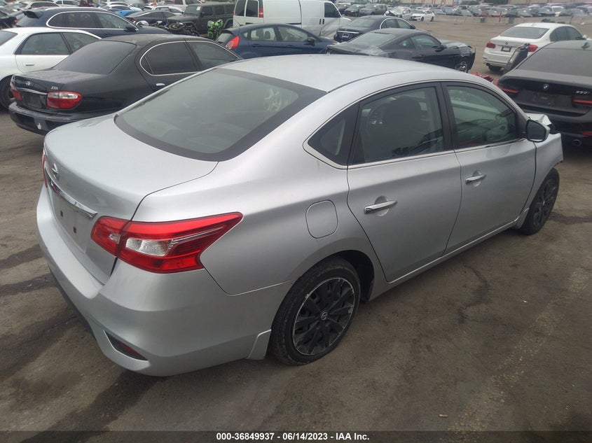 VIN 3N1AB7AP4KY254213 2019 NISSAN SENTRA S