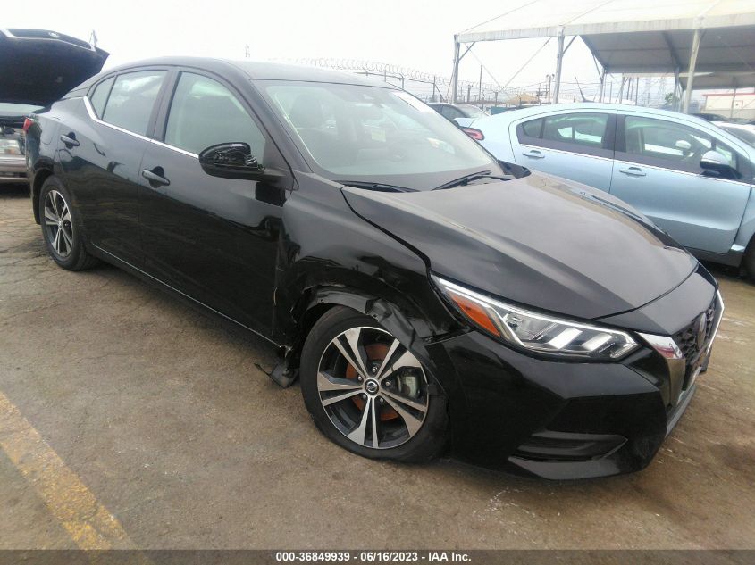 2022 NISSAN SENTRA SV - 3N1AB8CV2NY216310