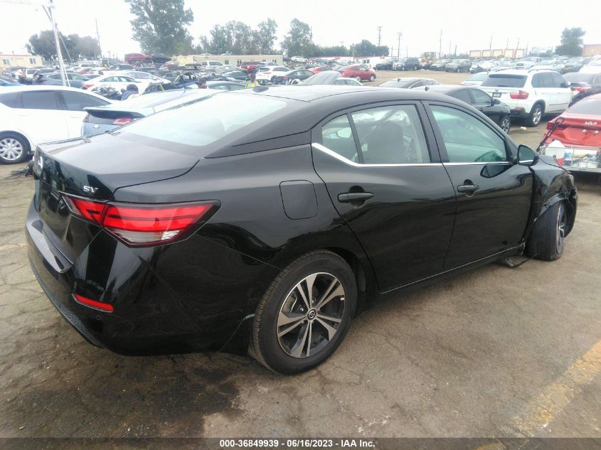 2022 NISSAN SENTRA SV - 3N1AB8CV2NY216310