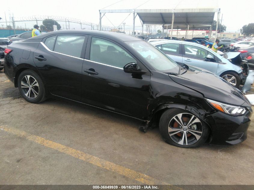 2022 NISSAN SENTRA SV - 3N1AB8CV2NY216310