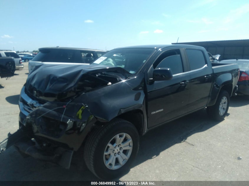 VIN 1GCGSCEN6J1140824 2018 CHEVROLET COLORADO 2WD LT