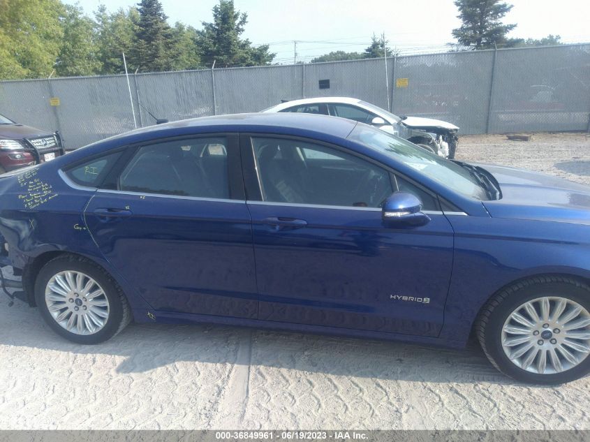 2015 FORD FUSION SE HYBRID - 3FA6P0LUXFR266256