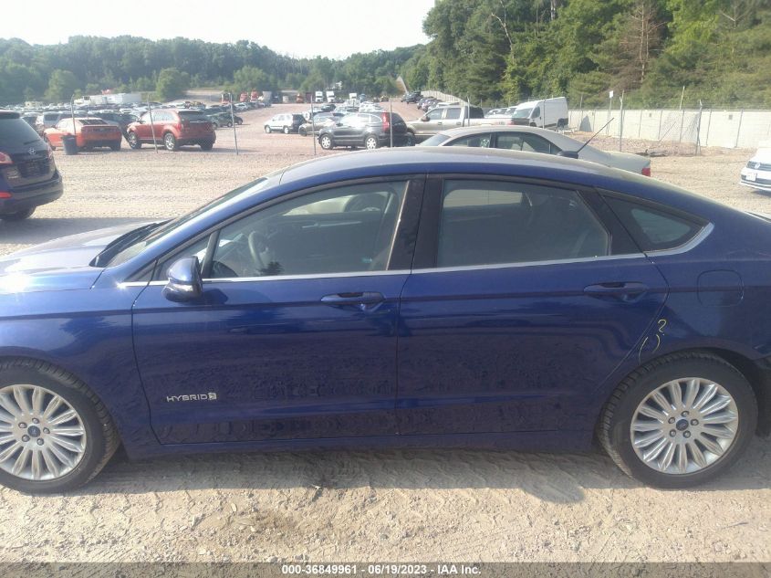 2015 FORD FUSION SE HYBRID - 3FA6P0LUXFR266256