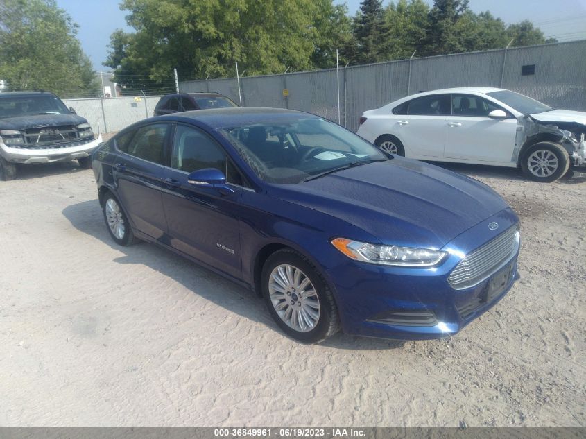 2015 FORD FUSION SE HYBRID - 3FA6P0LUXFR266256