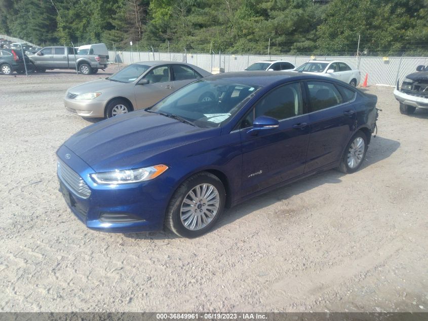 2015 FORD FUSION SE HYBRID - 3FA6P0LUXFR266256