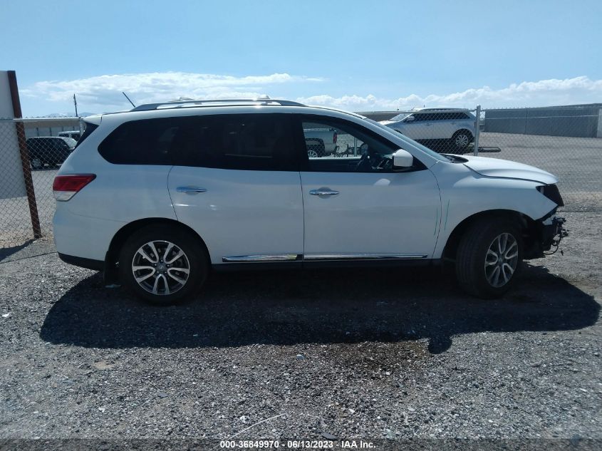2013 NISSAN PATHFINDER SL - 5N1AR2MN5DC683017