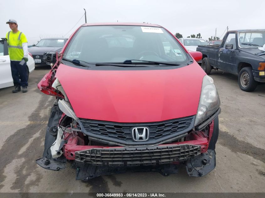 2013 HONDA FIT SPORT - JHMGE8H54DC010578