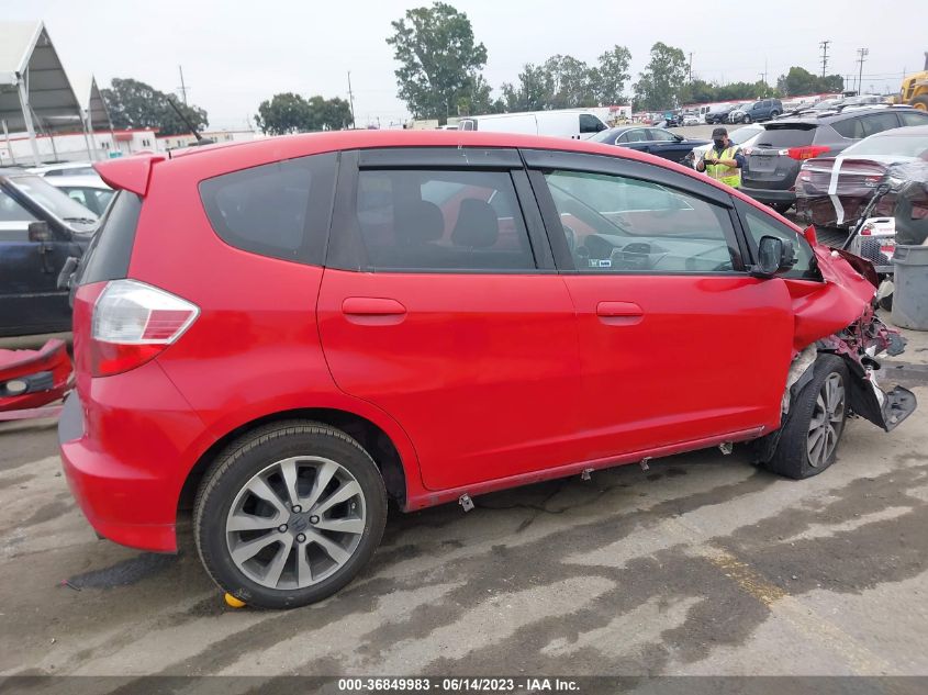 2013 HONDA FIT SPORT - JHMGE8H54DC010578