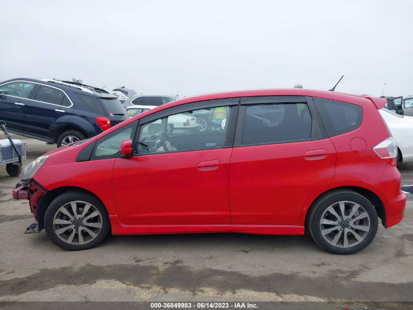 2013 HONDA FIT SPORT - JHMGE8H54DC010578