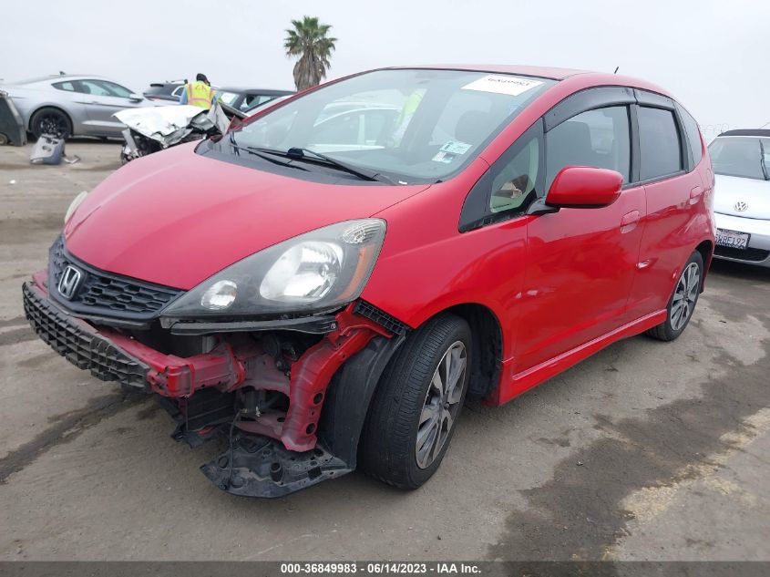 2013 HONDA FIT SPORT - JHMGE8H54DC010578