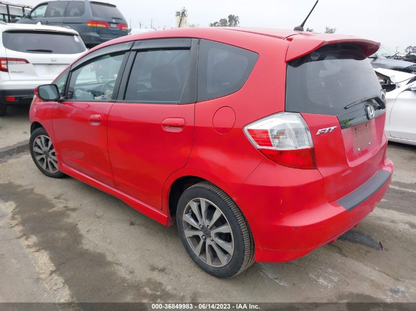 2013 HONDA FIT SPORT - JHMGE8H54DC010578