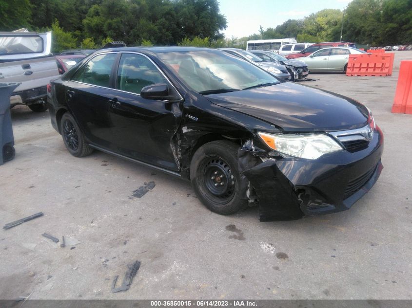 2014 TOYOTA CAMRY HYBRID LE/XLE/SE LIMITED EDITION - 4T1BD1FK4EU107768