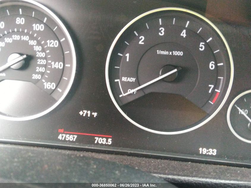 2016 BMW 3 SERIES 320I XDRIVE - WBA8E5G54GNU20969