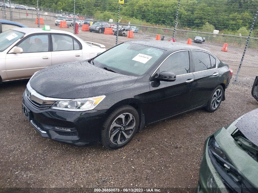 2016 HONDA ACCORD SEDAN EX-L - 1HGCR2F93GA229055