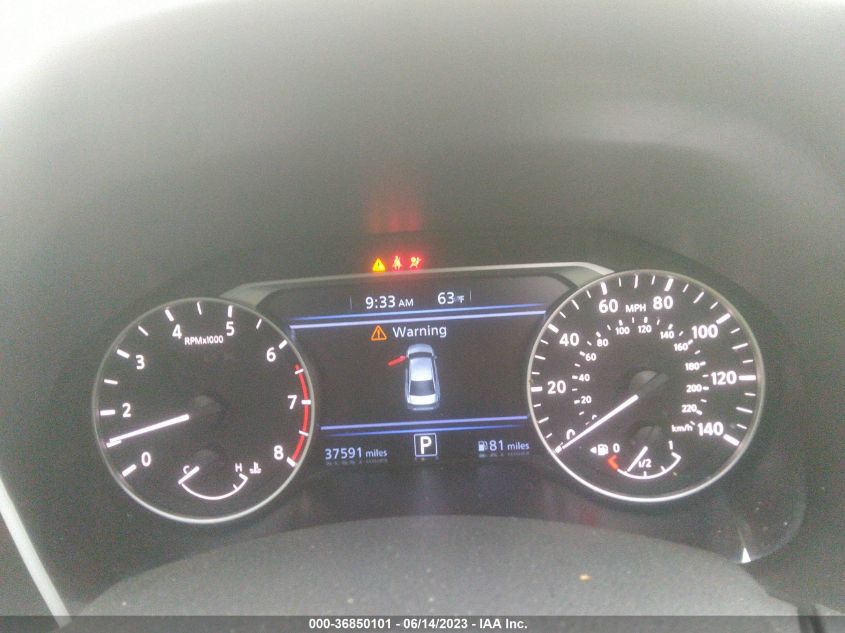 2022 NISSAN ALTIMA SR - 1N4BL4CV1NN307904
