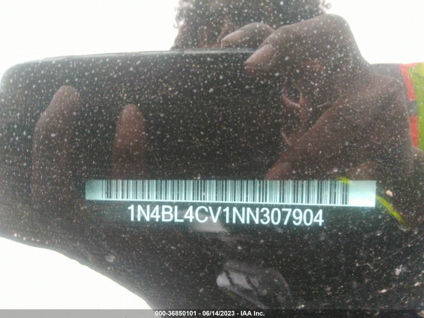 2022 NISSAN ALTIMA SR - 1N4BL4CV1NN307904