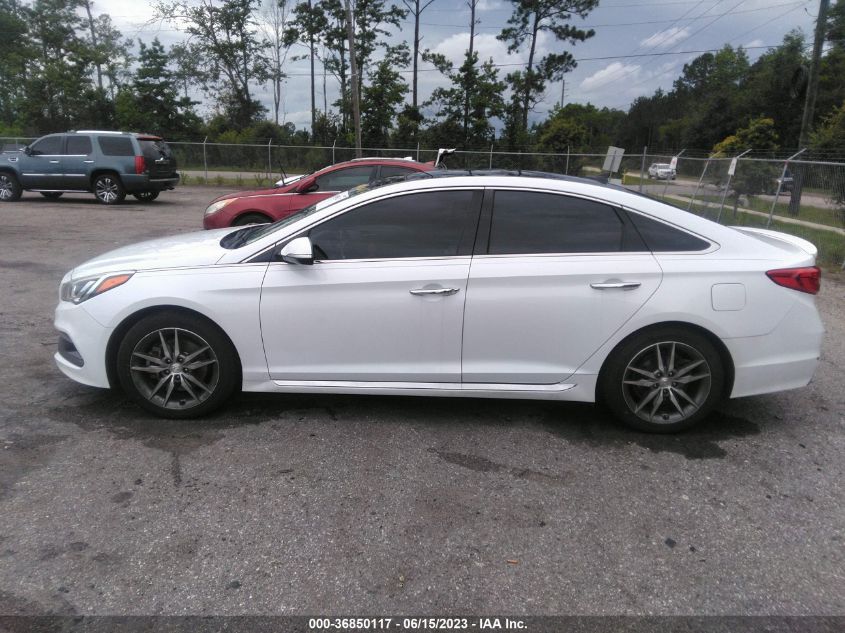 2015 HYUNDAI SONATA 2.0T SPORT - 5NPE34AB6FH081814