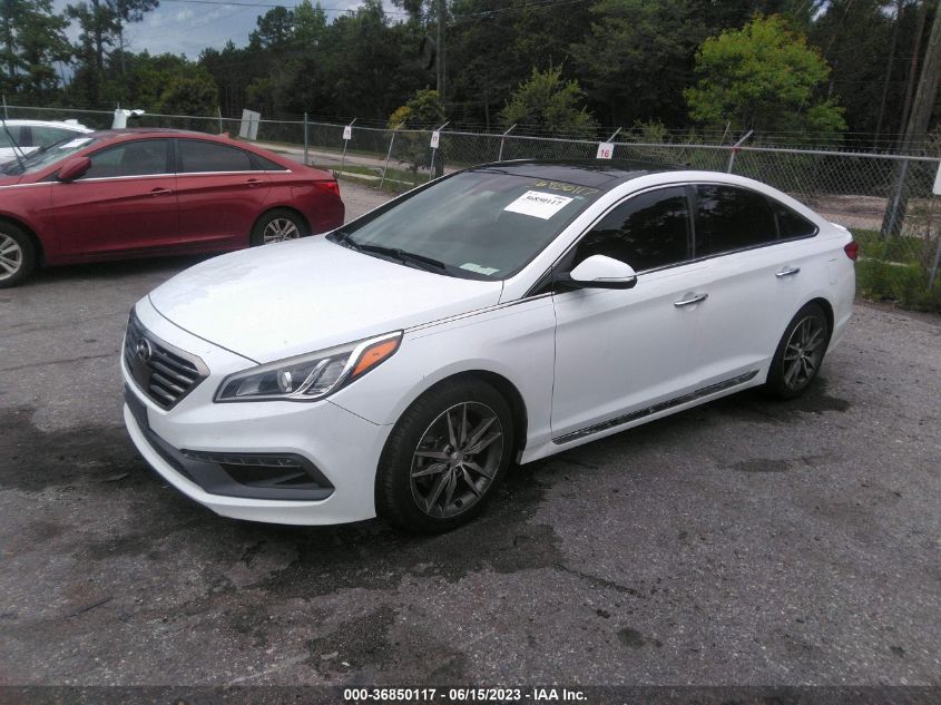 2015 HYUNDAI SONATA 2.0T SPORT - 5NPE34AB6FH081814